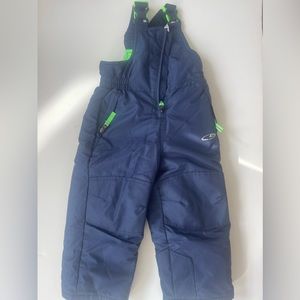 Champion blue snow pants/overalls